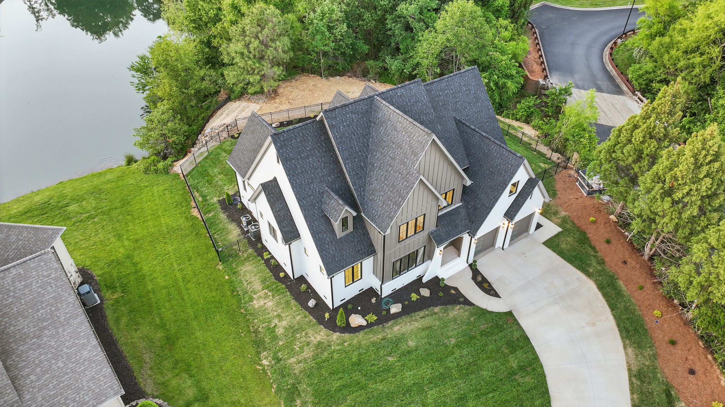 Ninth Construction — 833 Dunleigh Way aerial view
